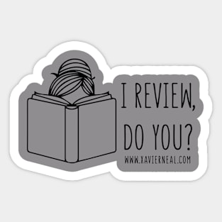 I Review, Do You? Sticker